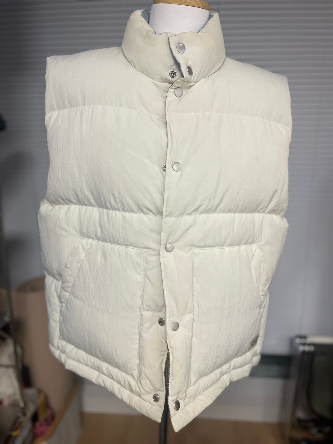 스투시 STUSSY x Peter Sutherland 그래픽양면 패딩조끼 상품이미지5