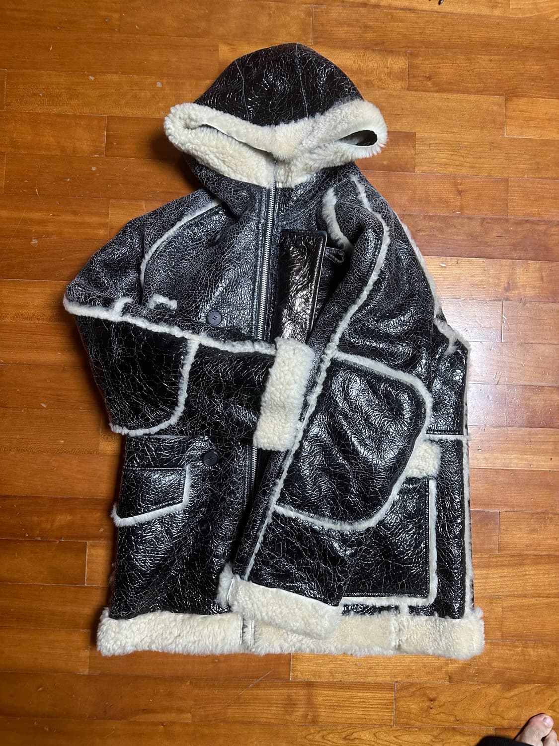 레씨토 무스탕 퍼 자켓 상품이미지3