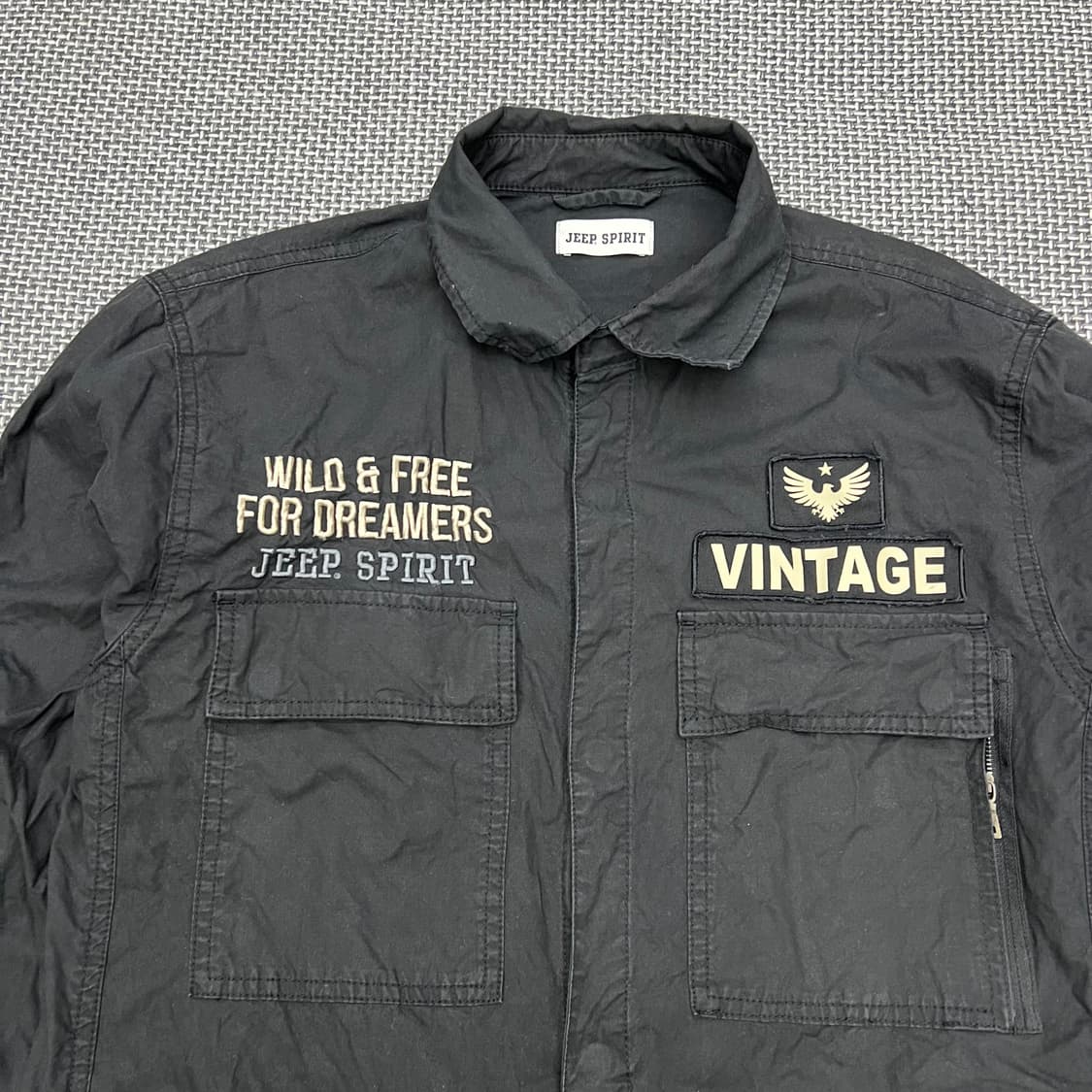 지프 블랙 셔츠자켓 상품이미지3