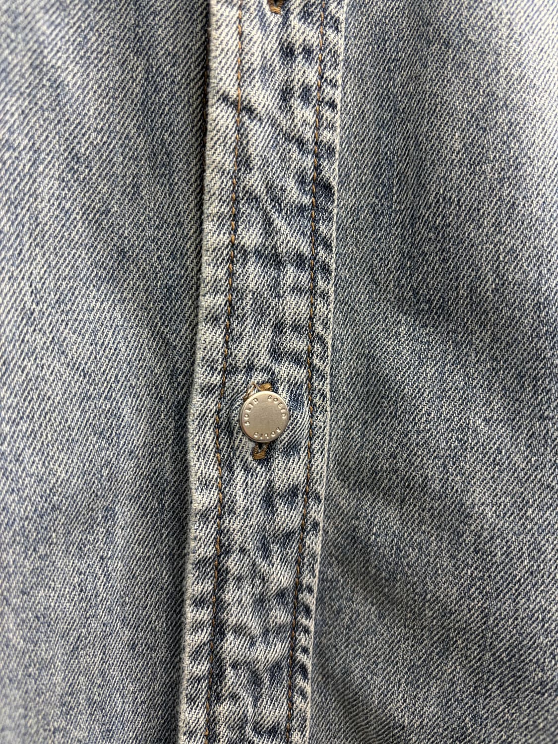 SOLID HOMME(솔리드옴므) 오버사이즈 데님 셔츠 자켓 상품이미지5