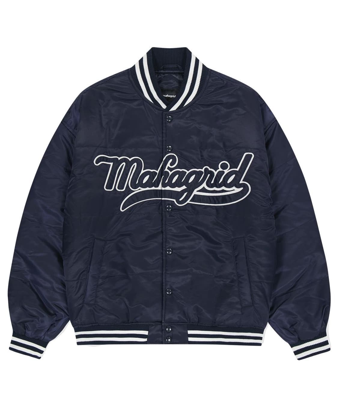마하그리드 STADIUM JACKET NAVY 스타디움 자켓 M 상품이미지1