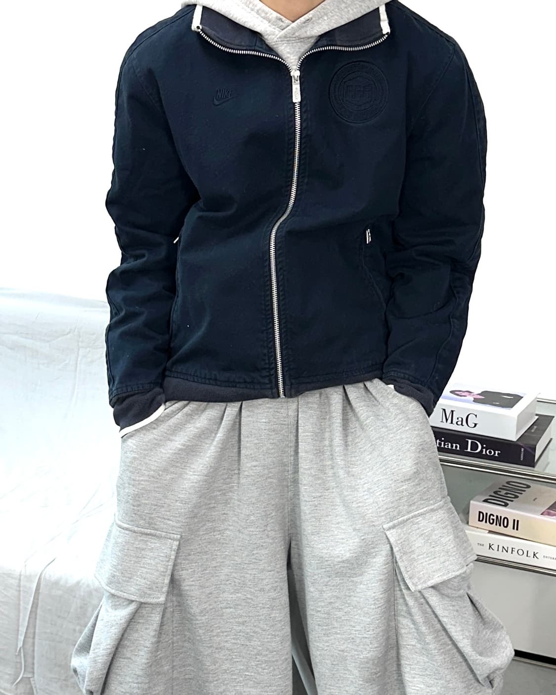 나이키 프랑스 국대 트랙탑 워크 자켓 M 상품이미지1