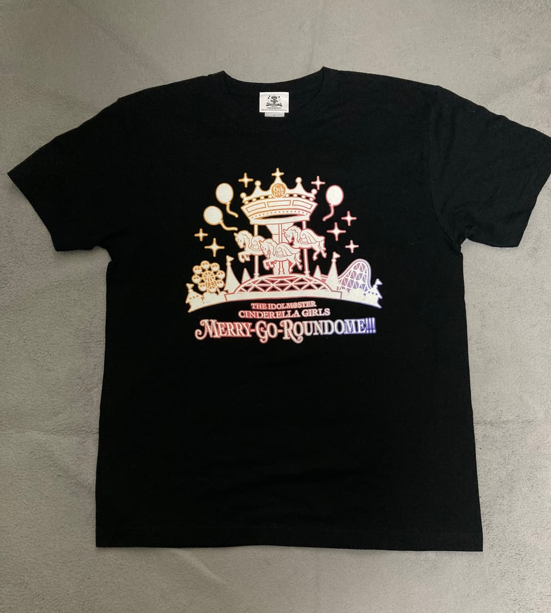 [L] 아이돌마스터 신데렐라 걸즈 6th LIVE 티셔츠 상품이미지1