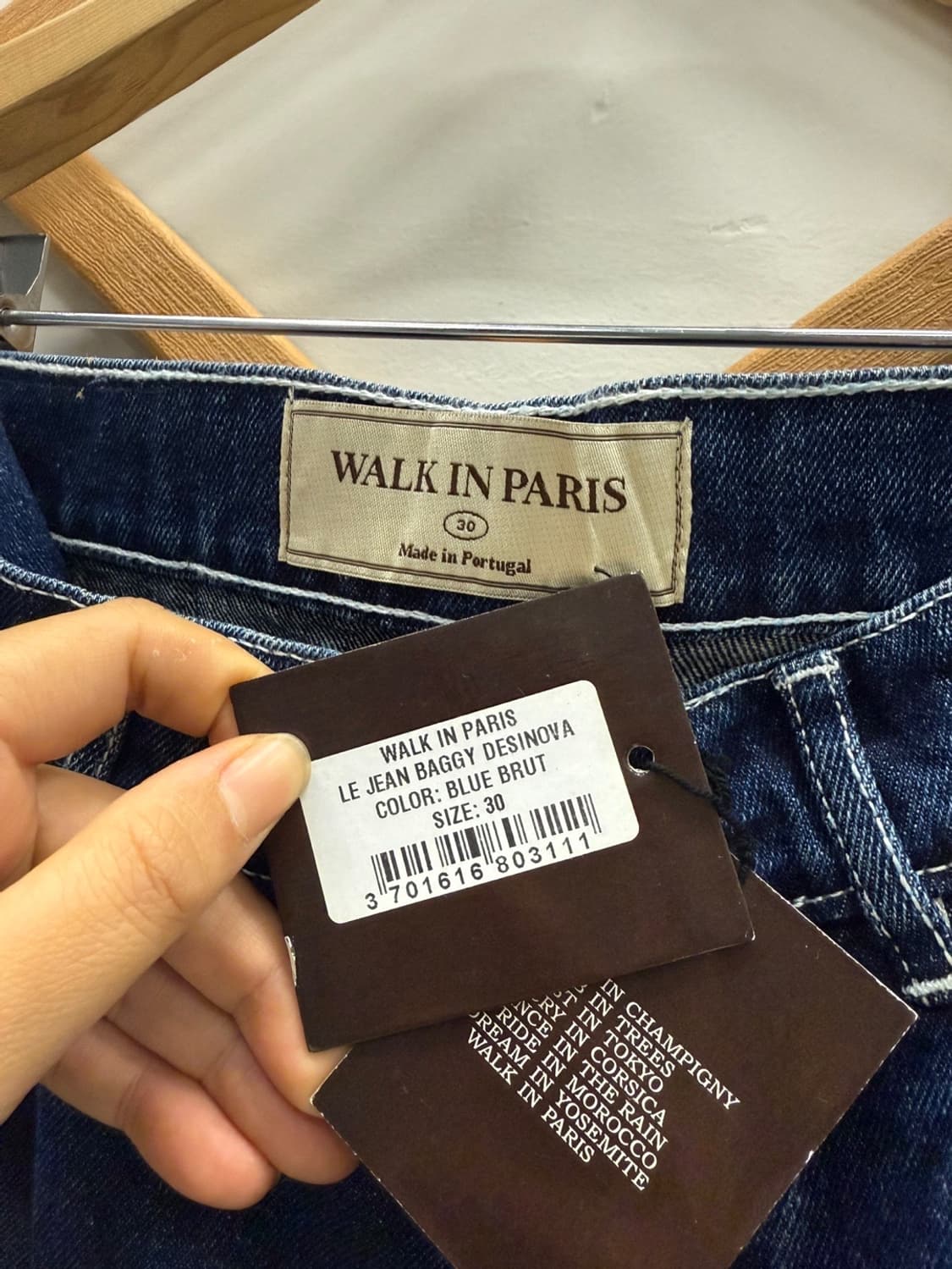 Walk in paris 30데님팬츠 새상품  상품이미지2