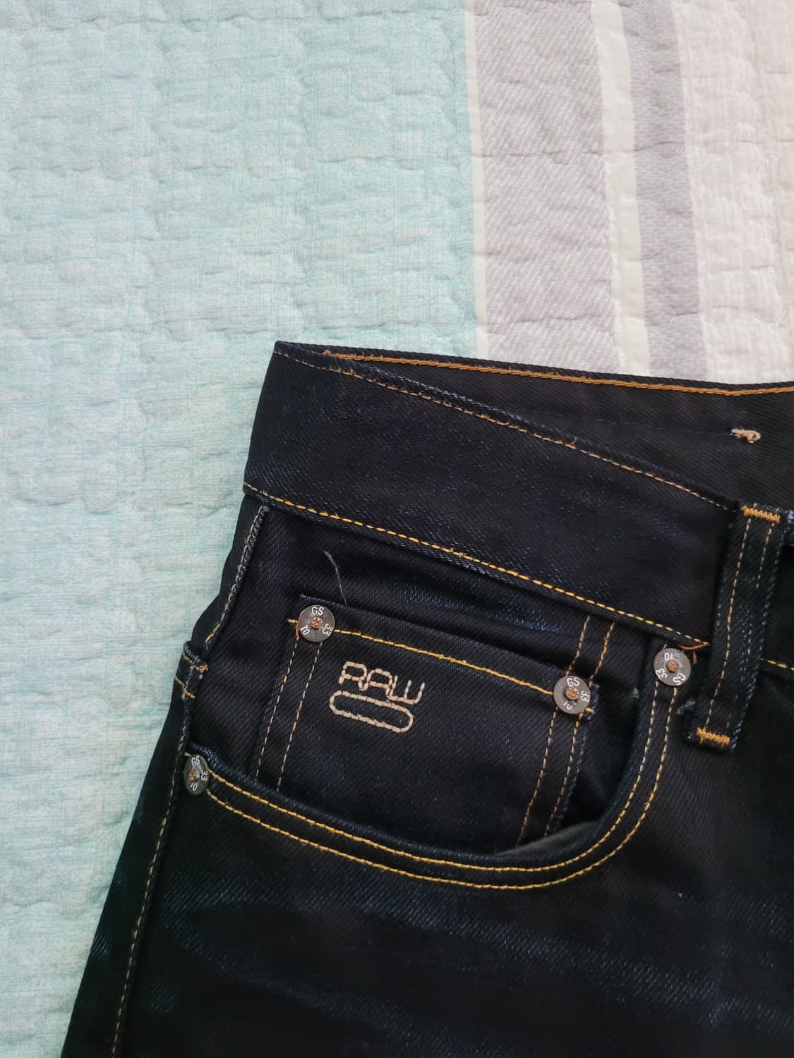 지스타로우 G star raw 3301 스트레이트 다크블루데님 29사이즈 상품이미지3