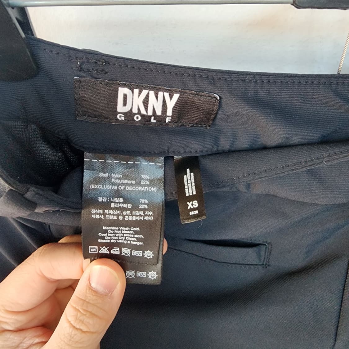 DKNY 블랙 여성 바지 상품이미지7