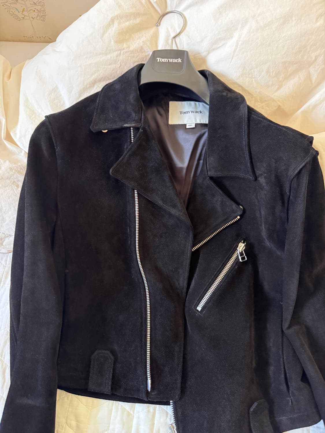 토니웩 Calf suede Biker Jacket  L 상품이미지1