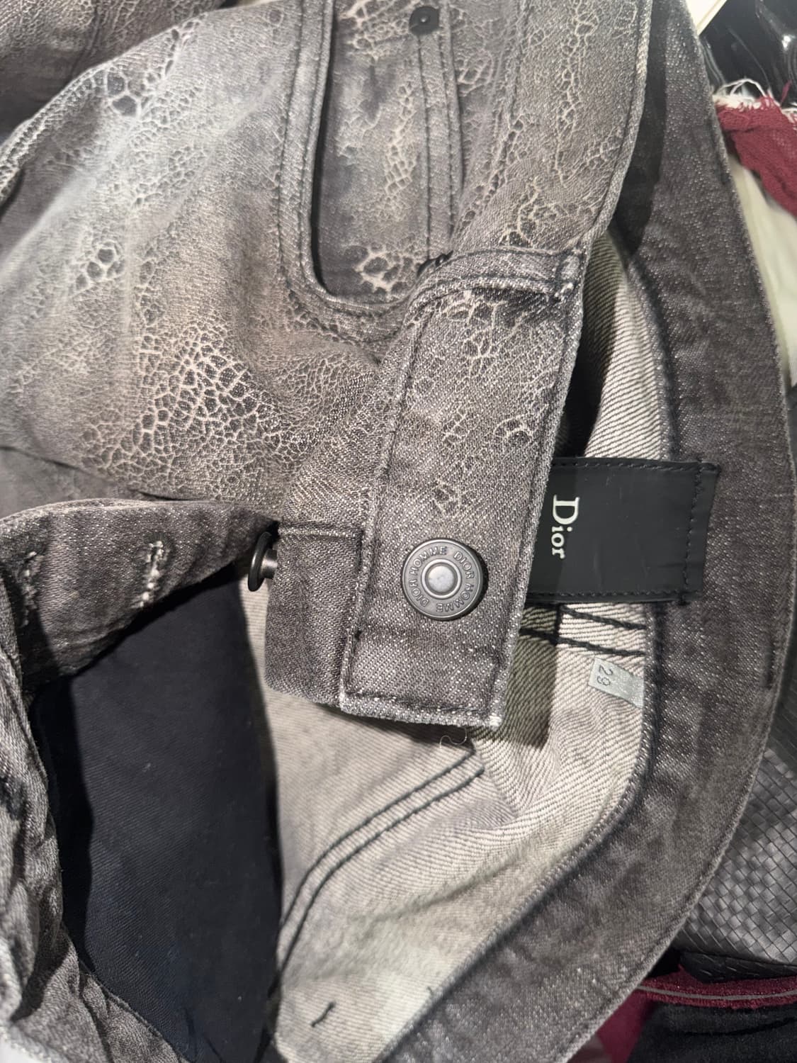 Dior homme 08aw spider web pants 상품이미지8