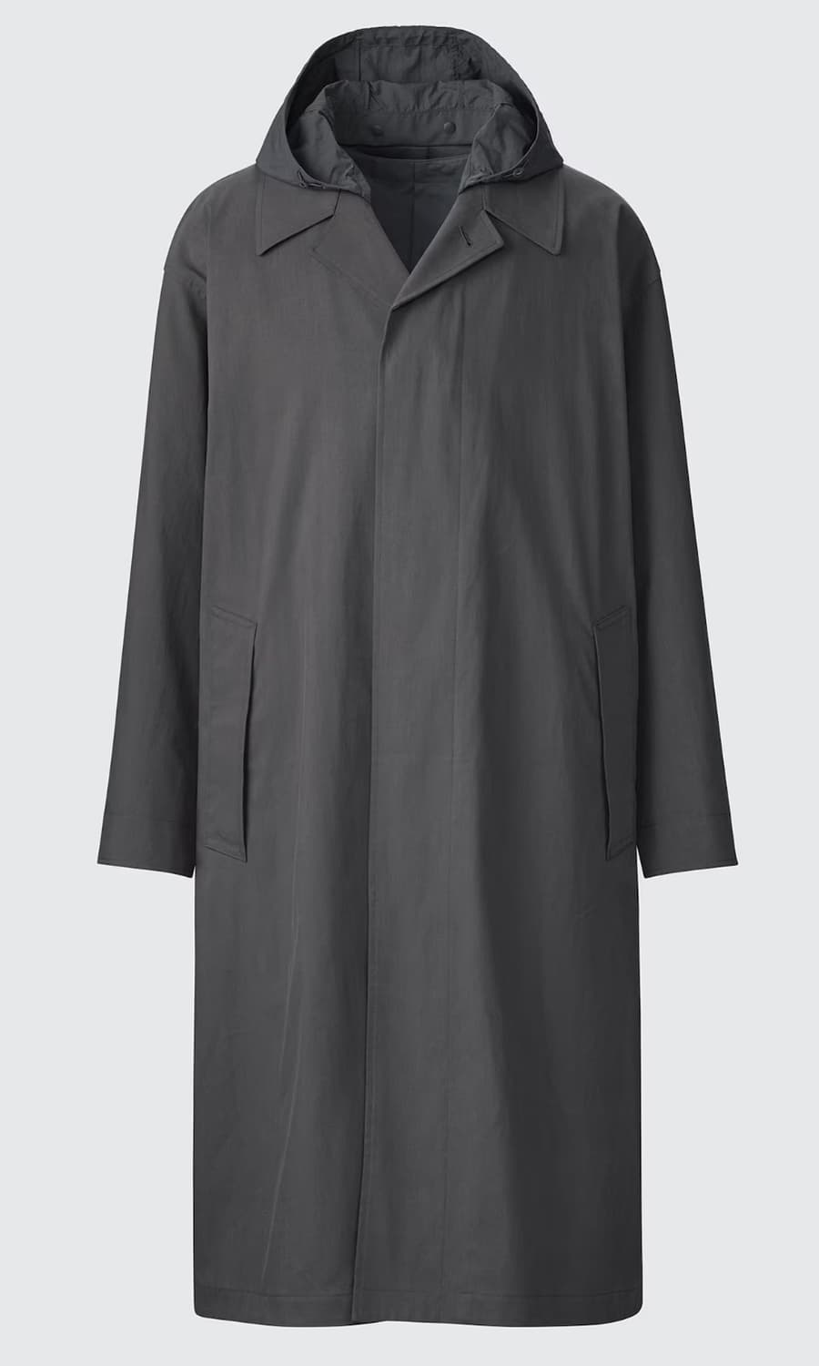 FW24 유니클로 U 오버사이즈 싱글브레스트 코트 상품이미지3