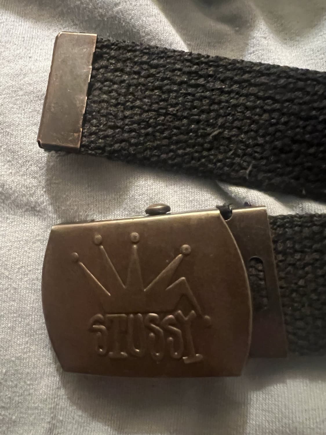 90s 스투시 올드스쿨 크라운 벨트 상품이미지1