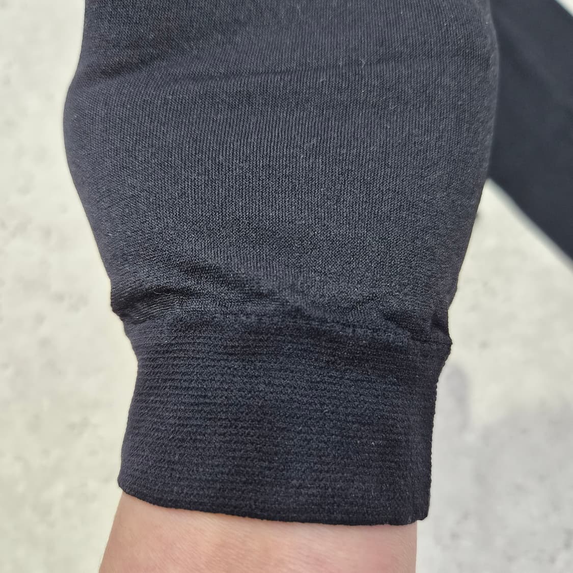 80데니어 하이웨스트 블랙 레깅스 상품이미지4