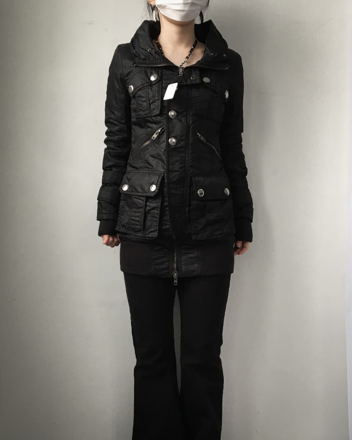 Ghost of Harlem high neck jumper 상품이미지1