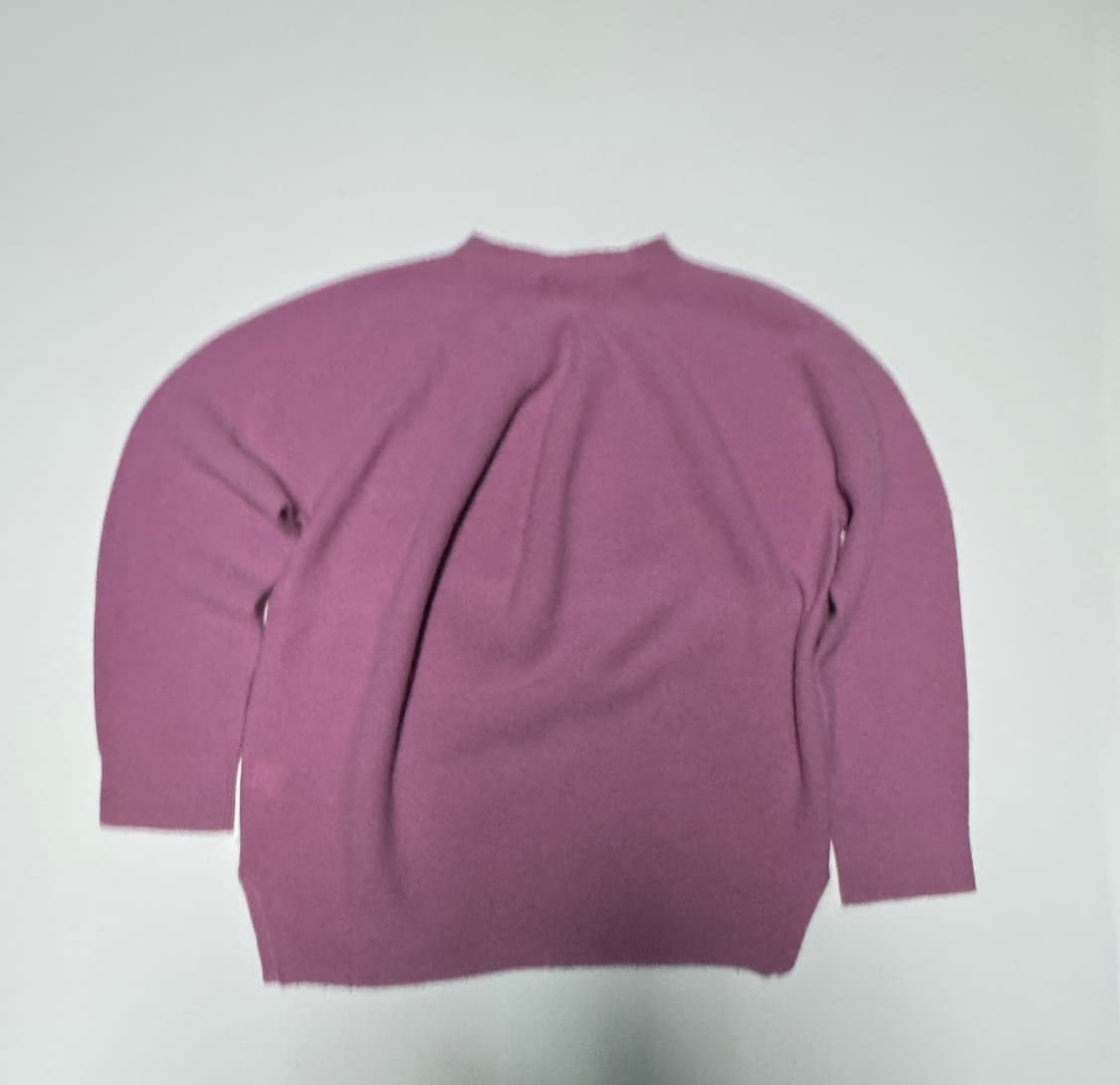 여성 한섬 시스템 양모 캐시미어 크롭 니트 상품이미지2