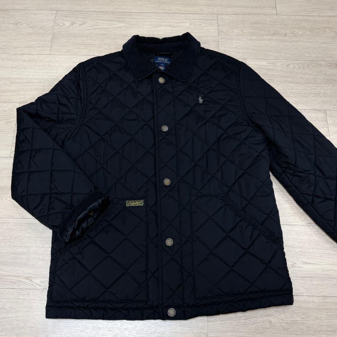 폴로 랄프로렌 보이즈 퀄팅 누빔 자켓 L(14-16) 상품이미지4