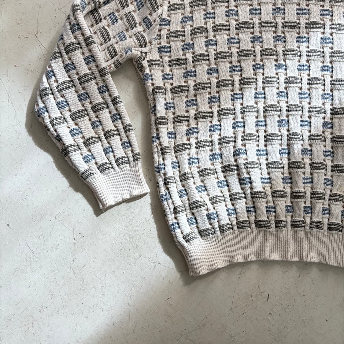 00s Haggar 빈티지 니트 스웨터 XL 상품이미지3