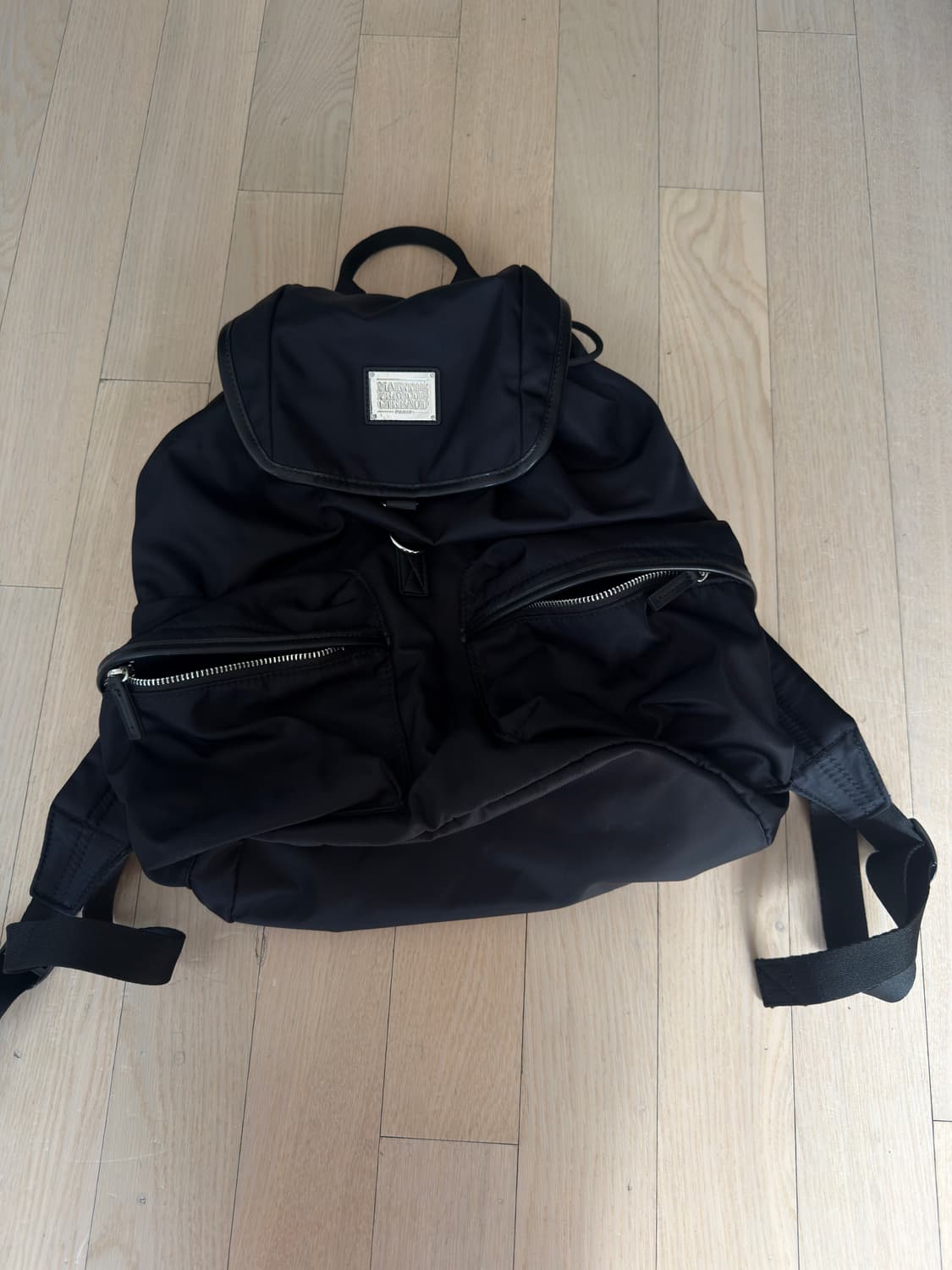 마리떼 / 클래식 로고 빅 백팩 / 블랙 상품이미지8