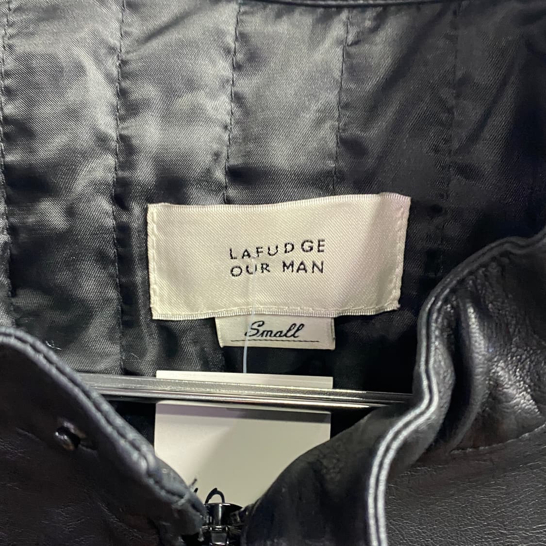 라퍼지스토어 레더 배색 자켓 B3205 상품이미지4