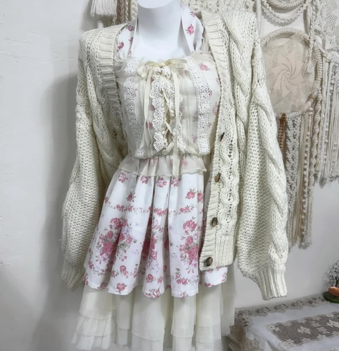 리즈리사 원피스 코디 세트 상품이미지1