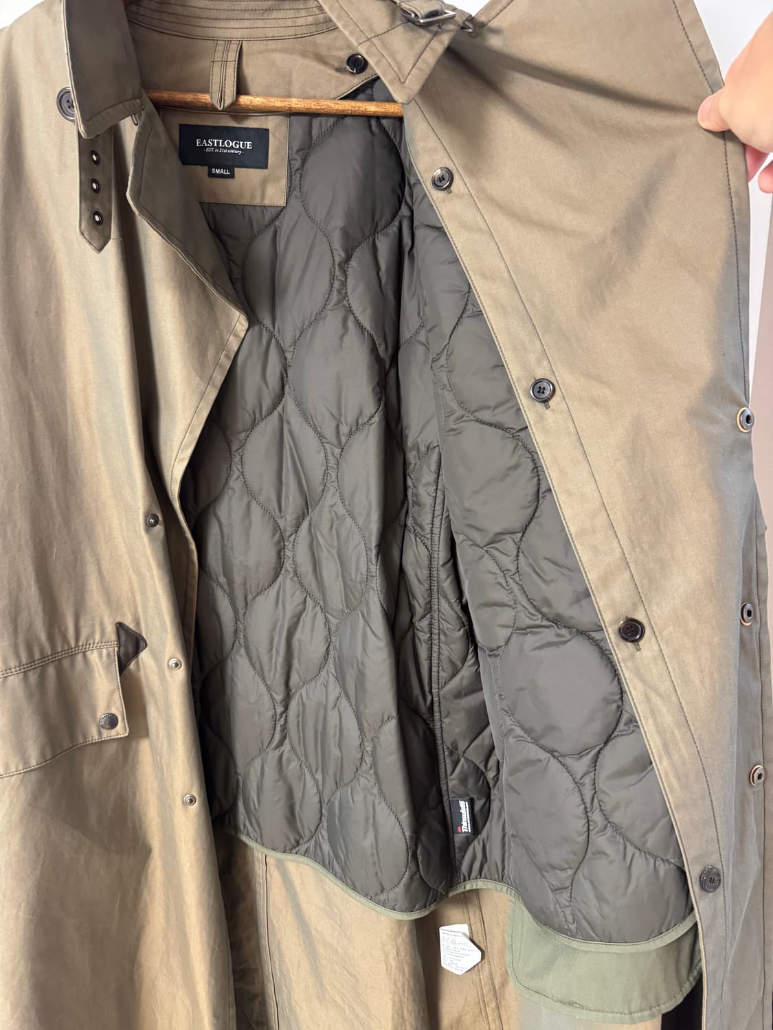 이스트로그 밀리터리 트렌치 코트 상품이미지7