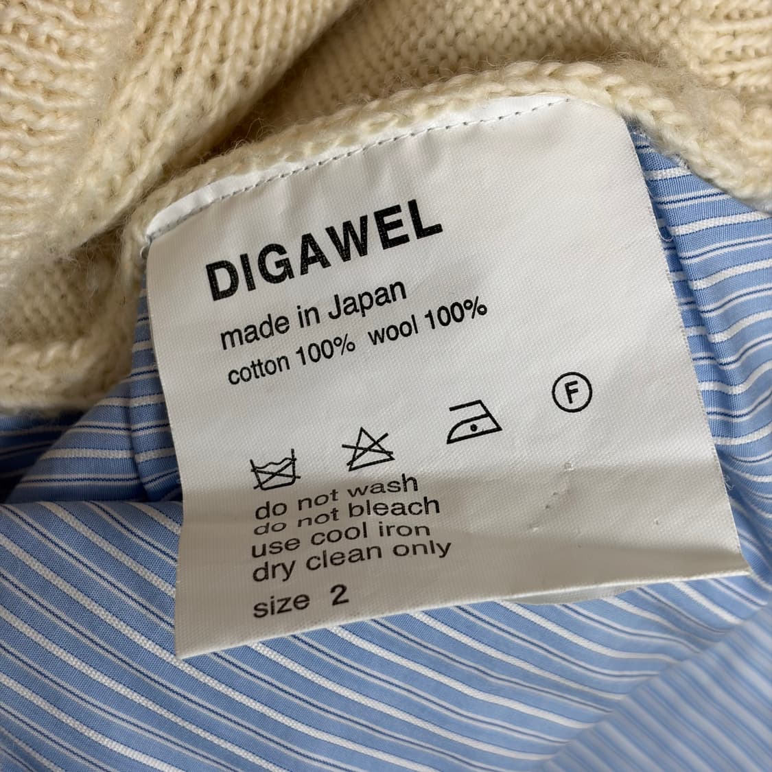 디가웰 digawel 도킹 니트 티셔츠 원피스 상품이미지7