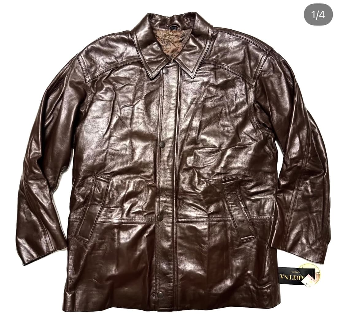 Partina - 레더 코트 상품이미지1