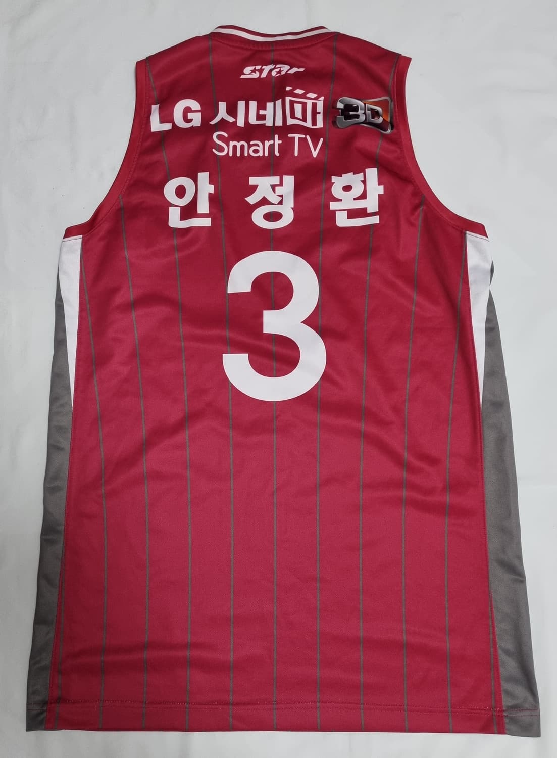 창원LG 홈 안정환 실착 유니폼 팝니다  상품이미지2