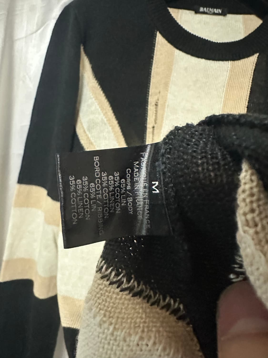 발망 디스트레스드 유니온잭 니트 상품이미지3