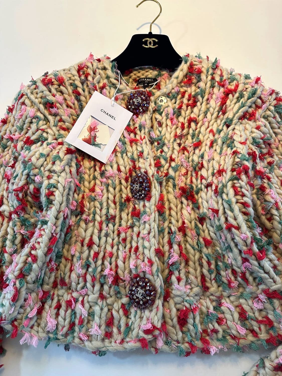 (새상품)샤넬가디건 상품이미지5