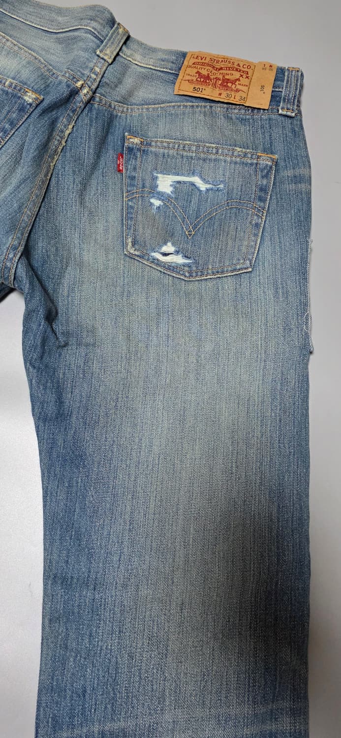 리바이스 501 패치워크 리페어 (W30) levis 08501 상품이미지9