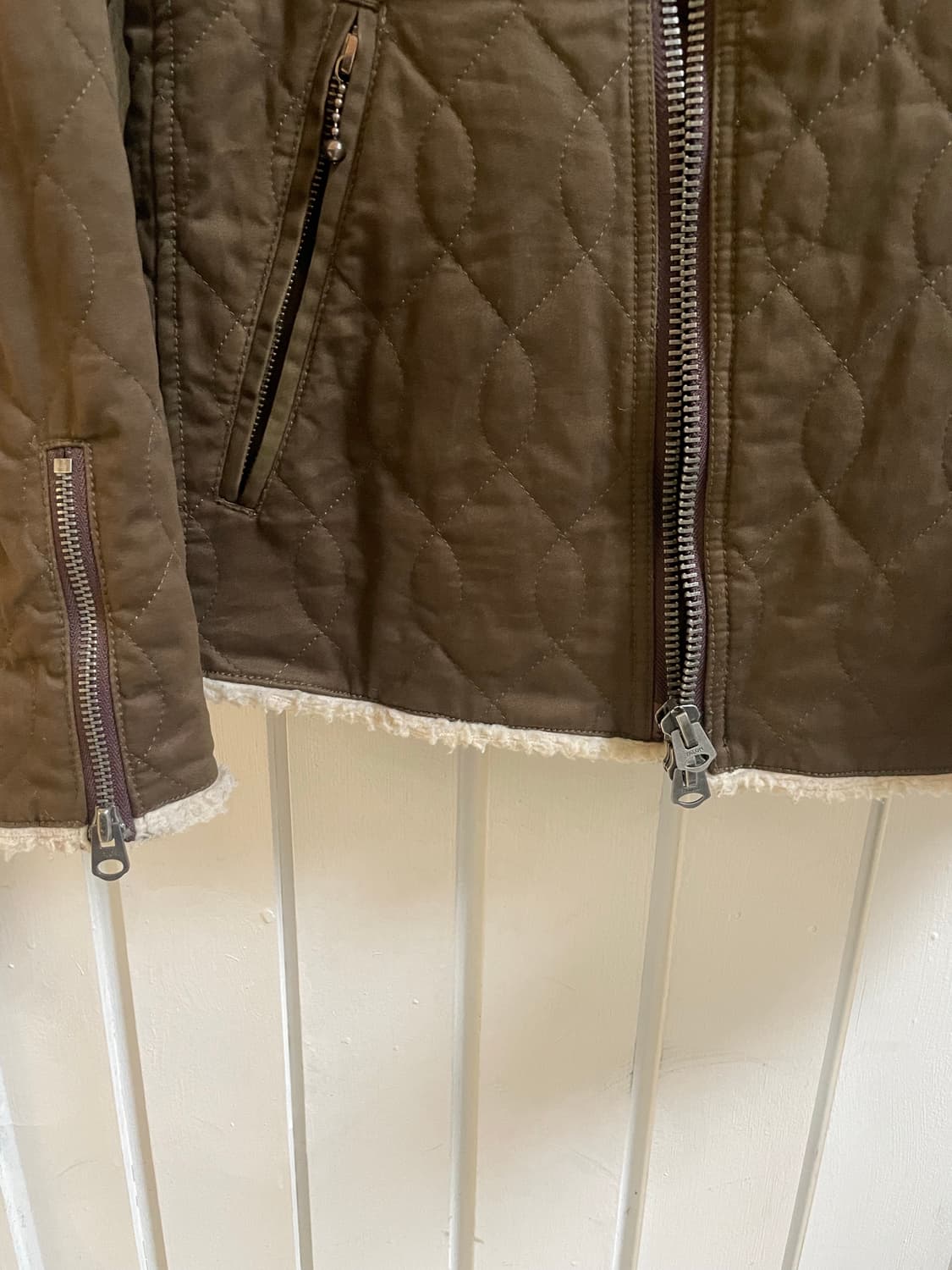 빔스 퀼팅 쉐르파 라이더 자켓 상품이미지6