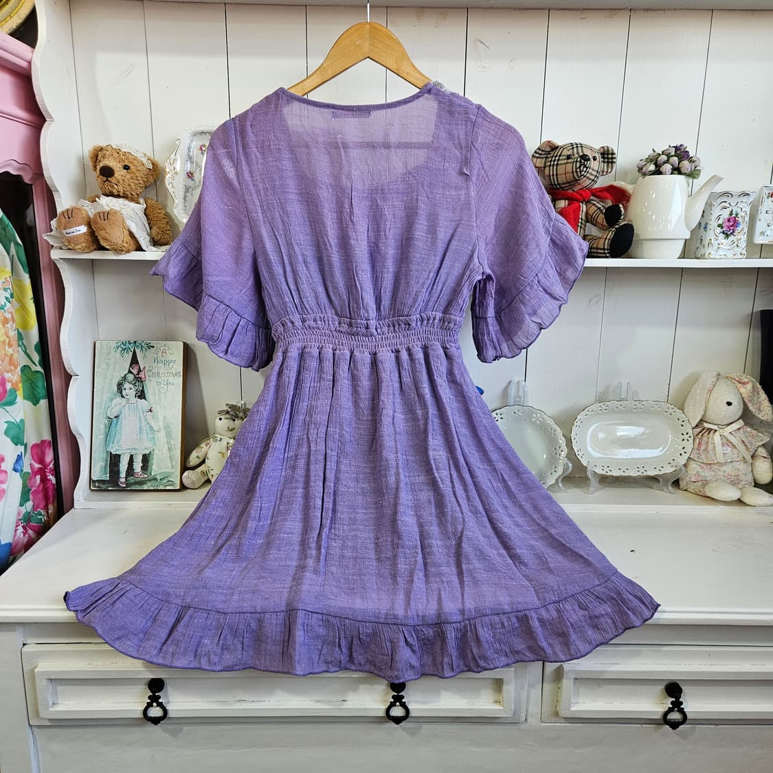 엑시즈팜(Axes Femme) 라벤더  원피스 상품이미지5