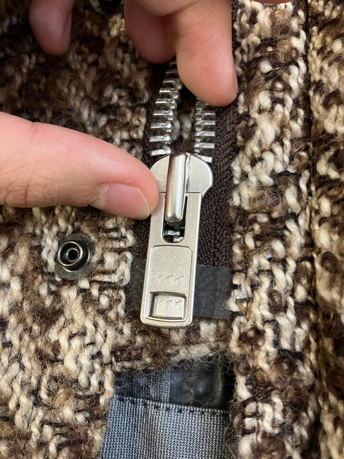 꼼데가르송 준야와타나베 트위드 윈드스토퍼 자켓 상품이미지3