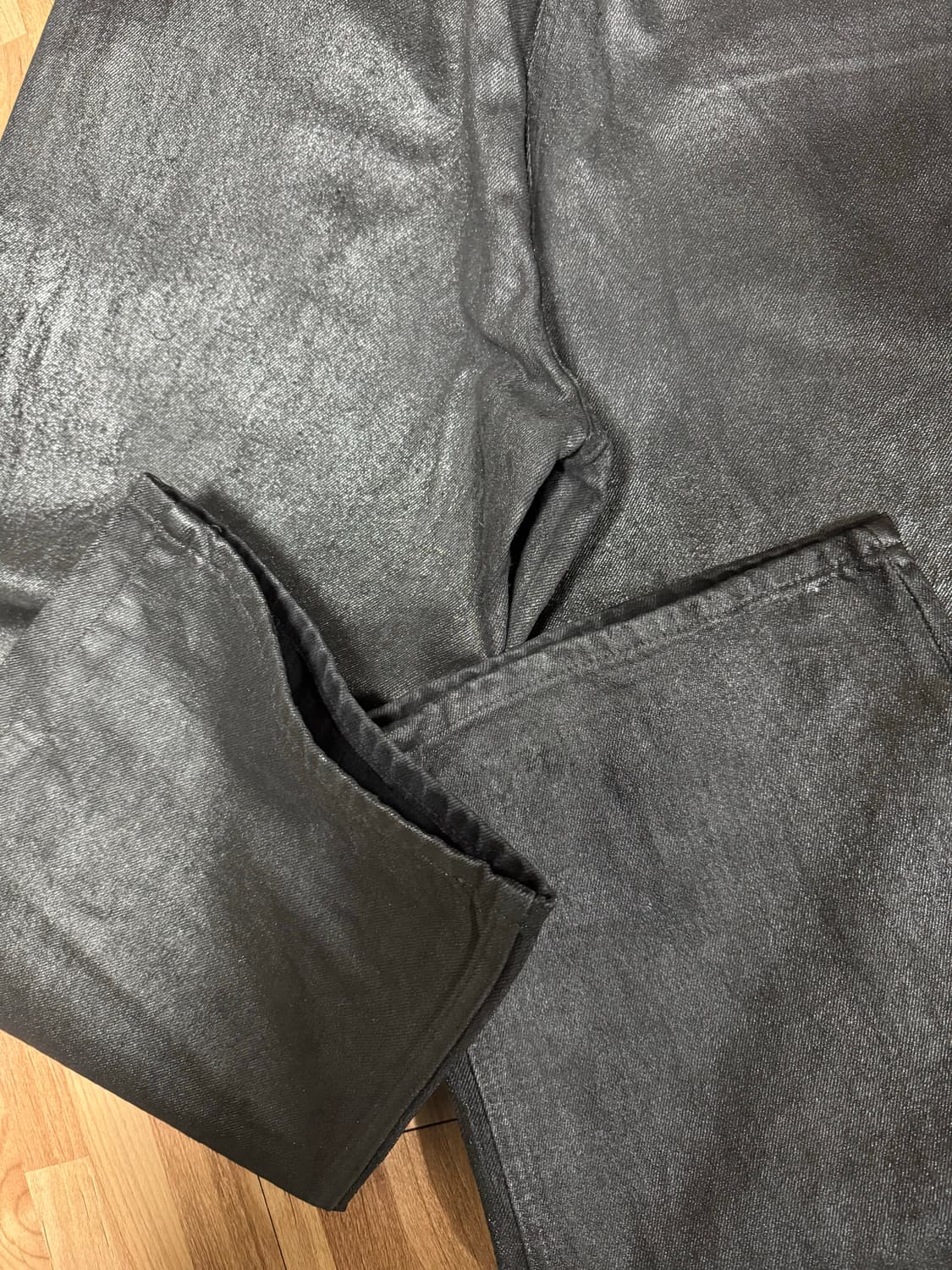 프로젝트gr 백워드 코티드 데님팬츠 1사이즈 상품이미지3