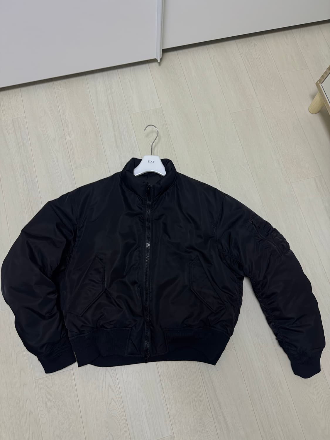 쿠어 스탠드 칼라 넥다운 푸퍼 L 상품이미지1