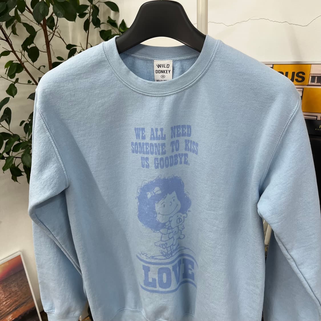 와일드동키 프린팅 스웻셔츠 XS 상품이미지4