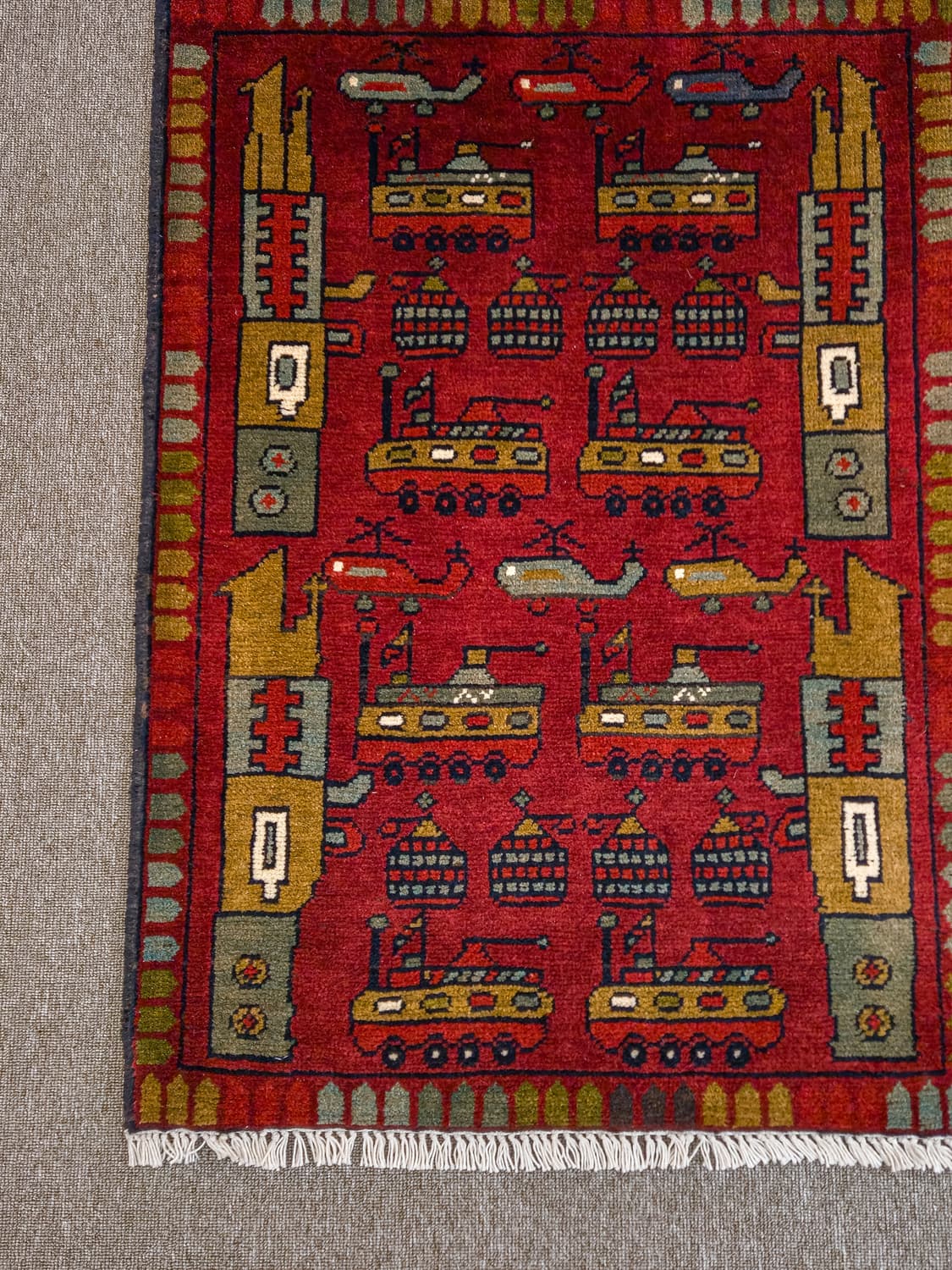 Afghan War Rug 상품이미지4