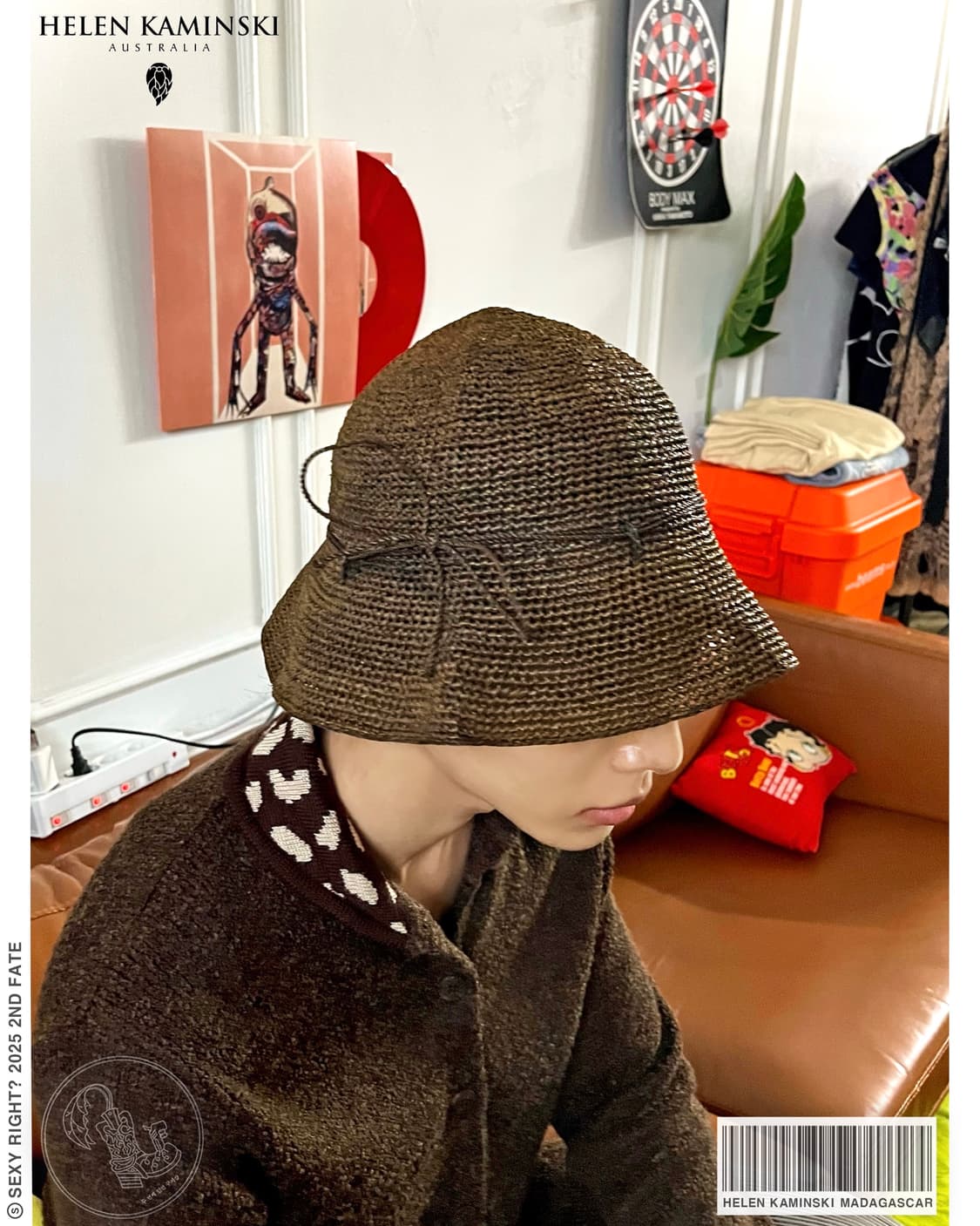 HELEN KAMINSKI Raffia Bucket Hat 상품이미지1