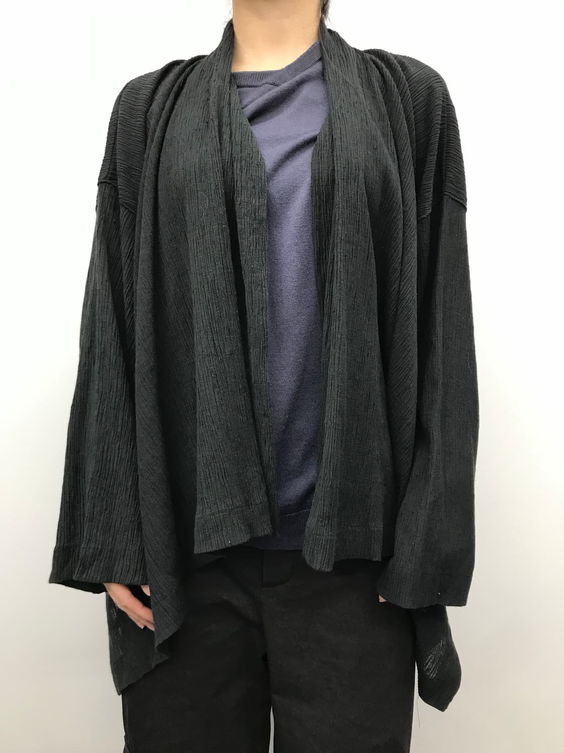 90s Plantation inn. Crinkle cardigan 상품이미지1