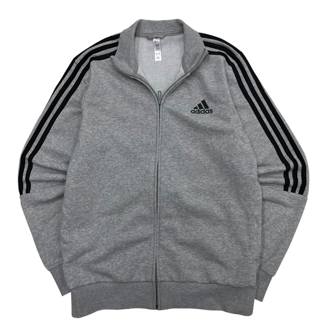 아디다스 에센셜 블랙라인 그레이 집업 L 상품이미지3