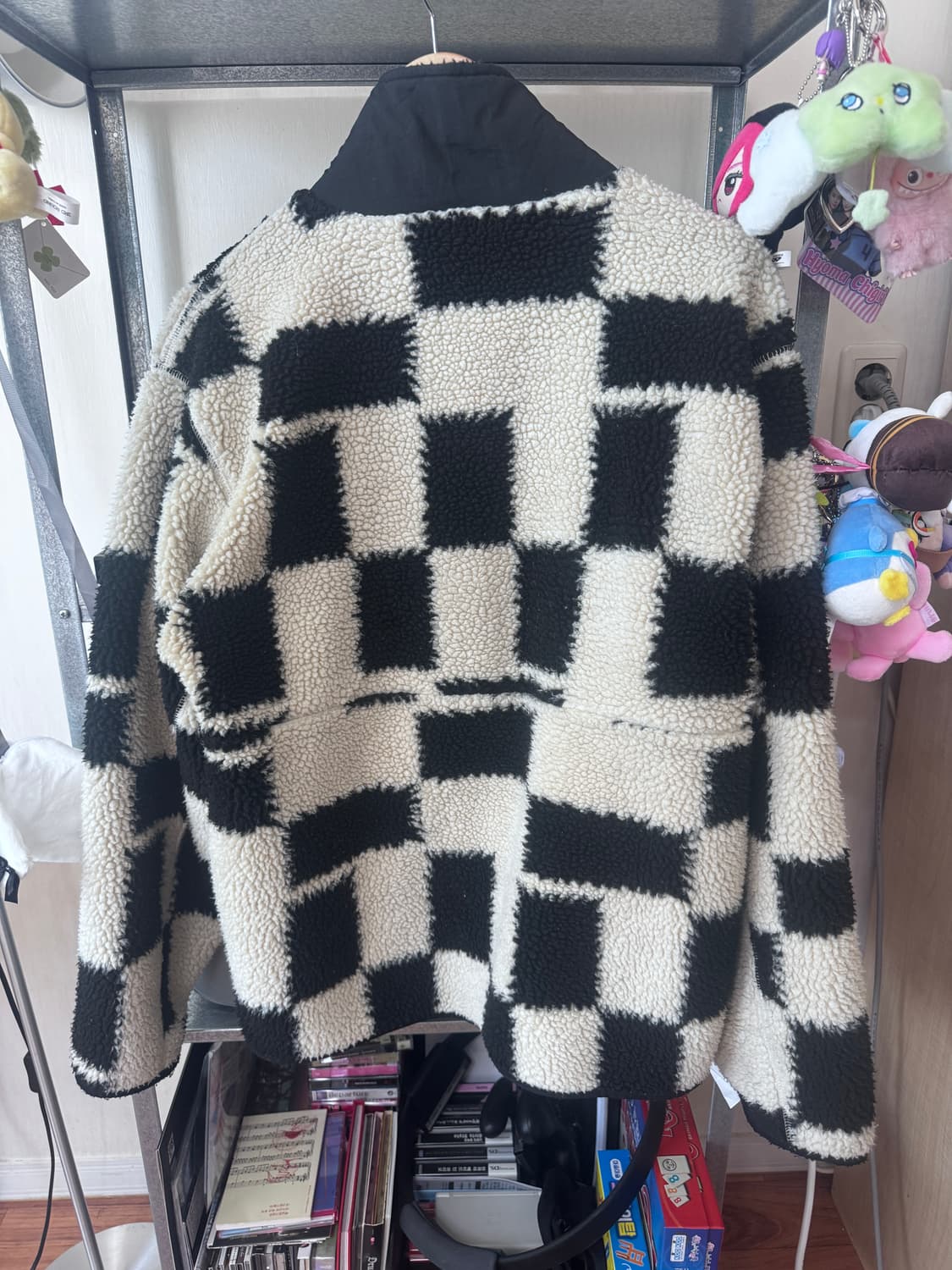 OBEY 양털 후리스 하프집업 상품이미지5