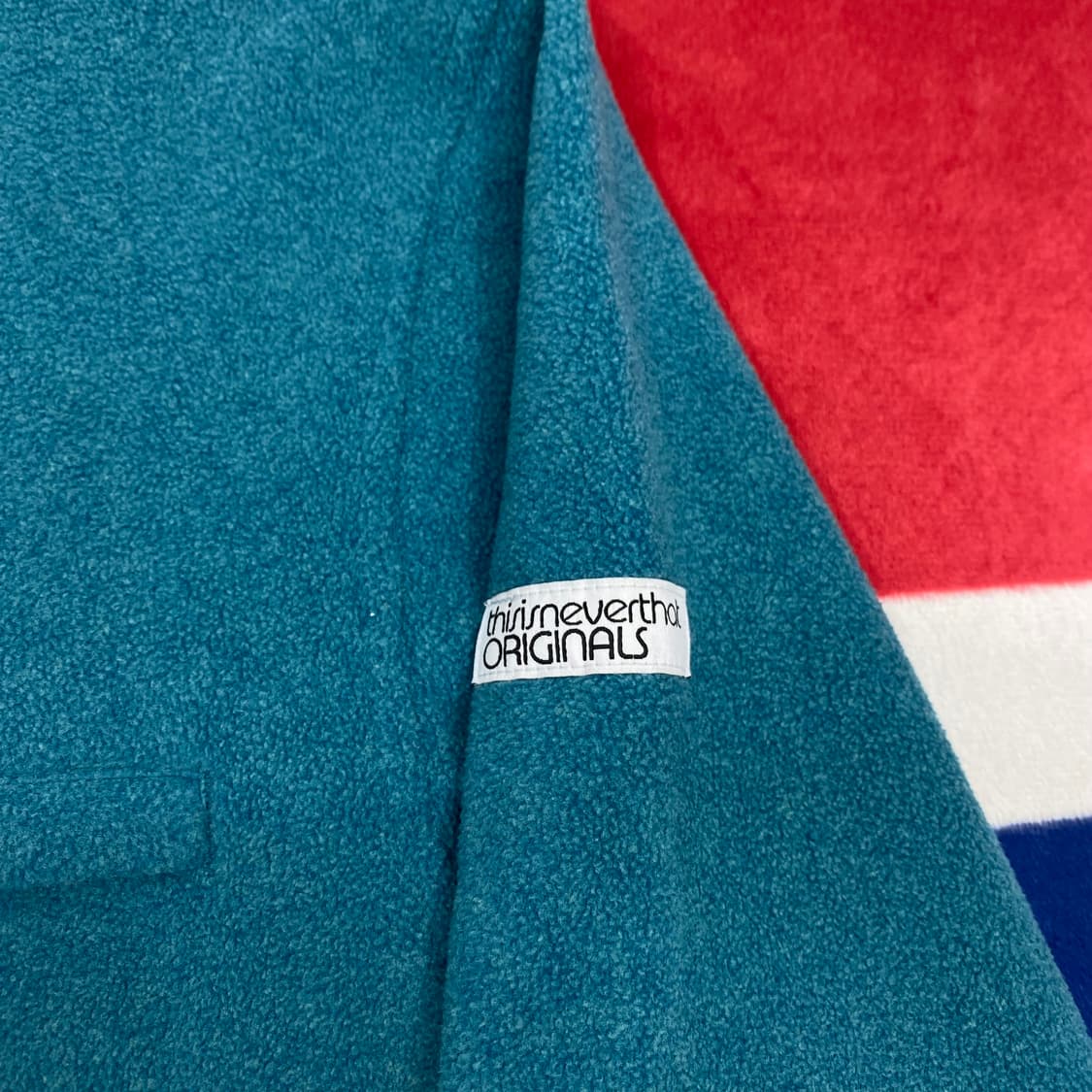 디스이스네버댓 플리스 풀오버 틸 M 상품이미지4