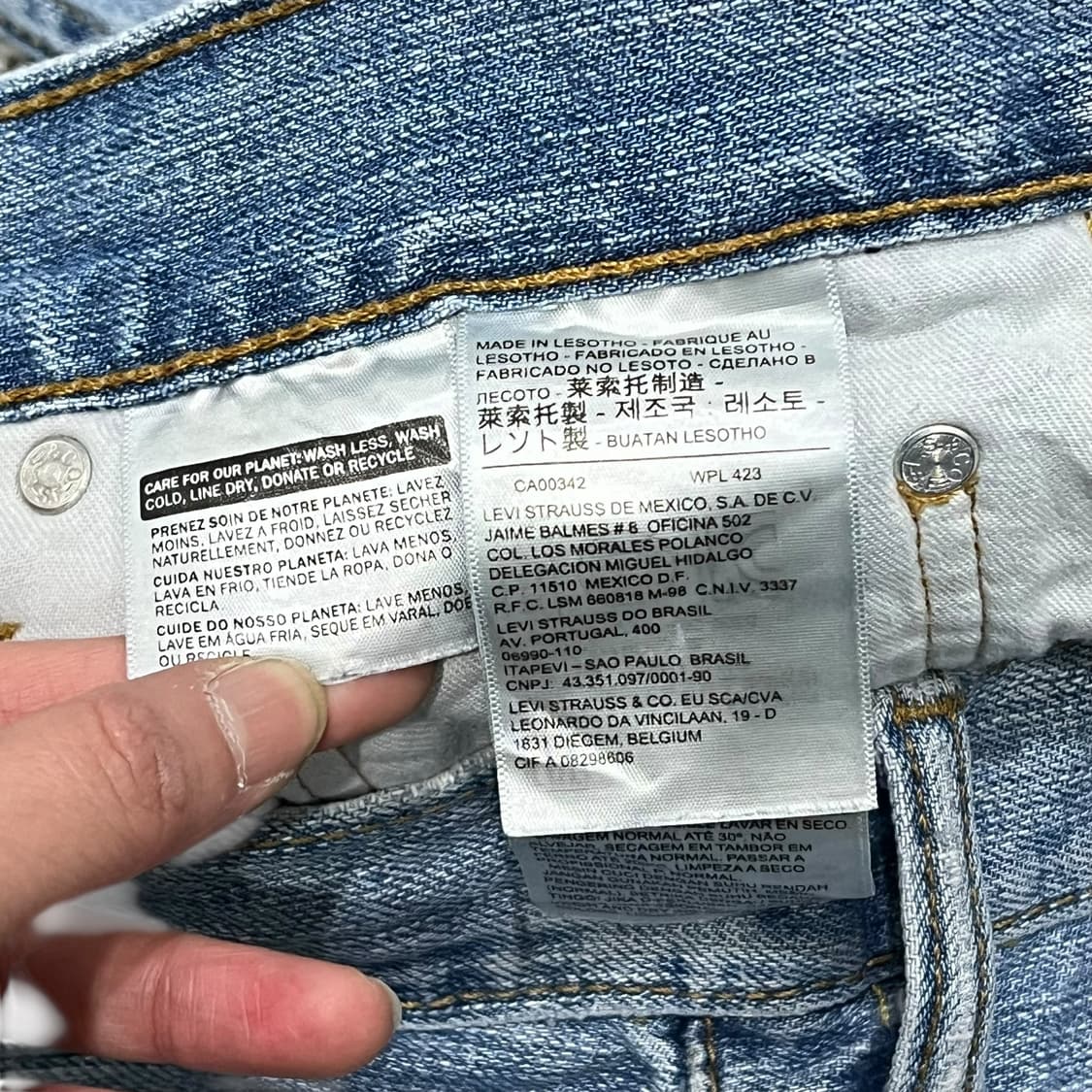 리바이스 527 부츠컷 데님팬츠 s08375 상품이미지7