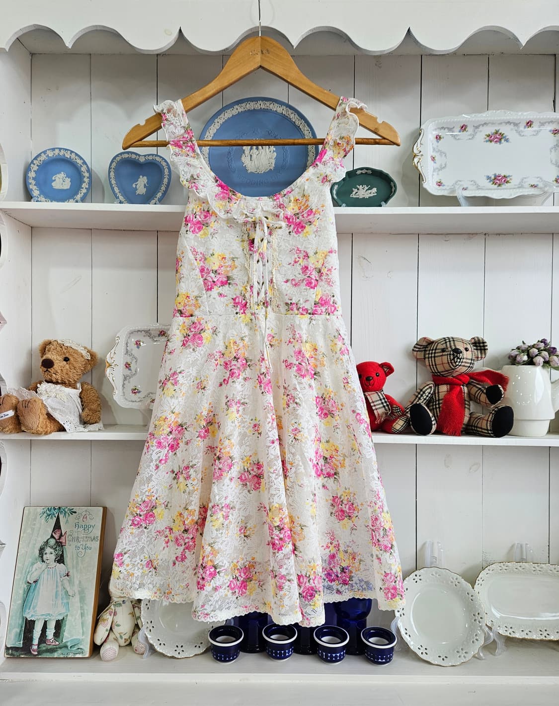 리즈리사 LIZ LISA 플라워 레이스 원피스 상품이미지4