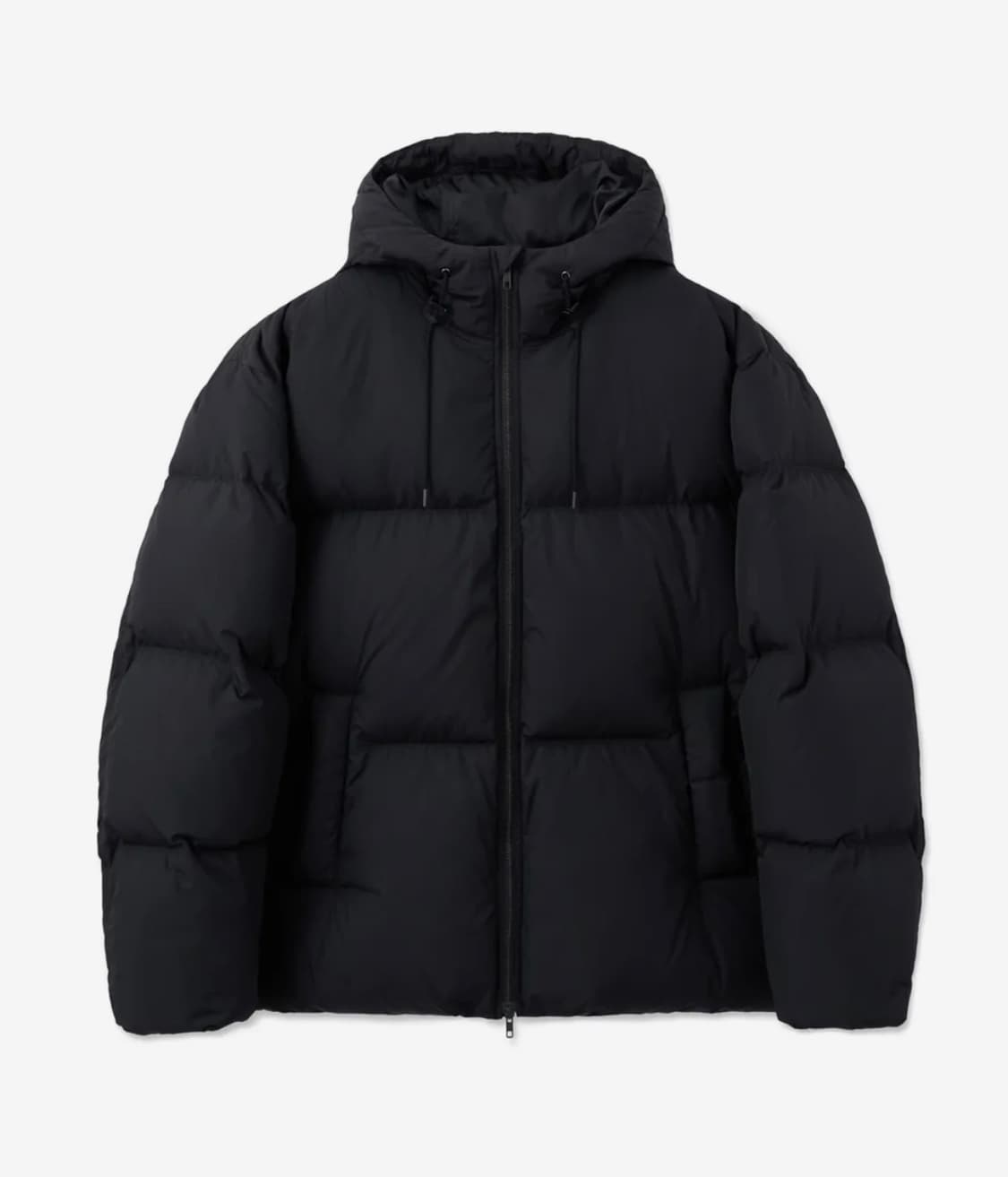 [M] 더니트컴퍼니 라이트 덕다운 후드 숏패딩 상품이미지1