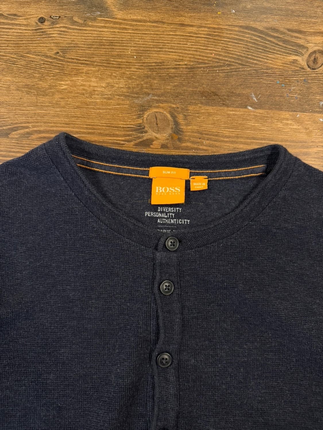 휴고보스 헨리넥 니트 남성100 상품이미지6