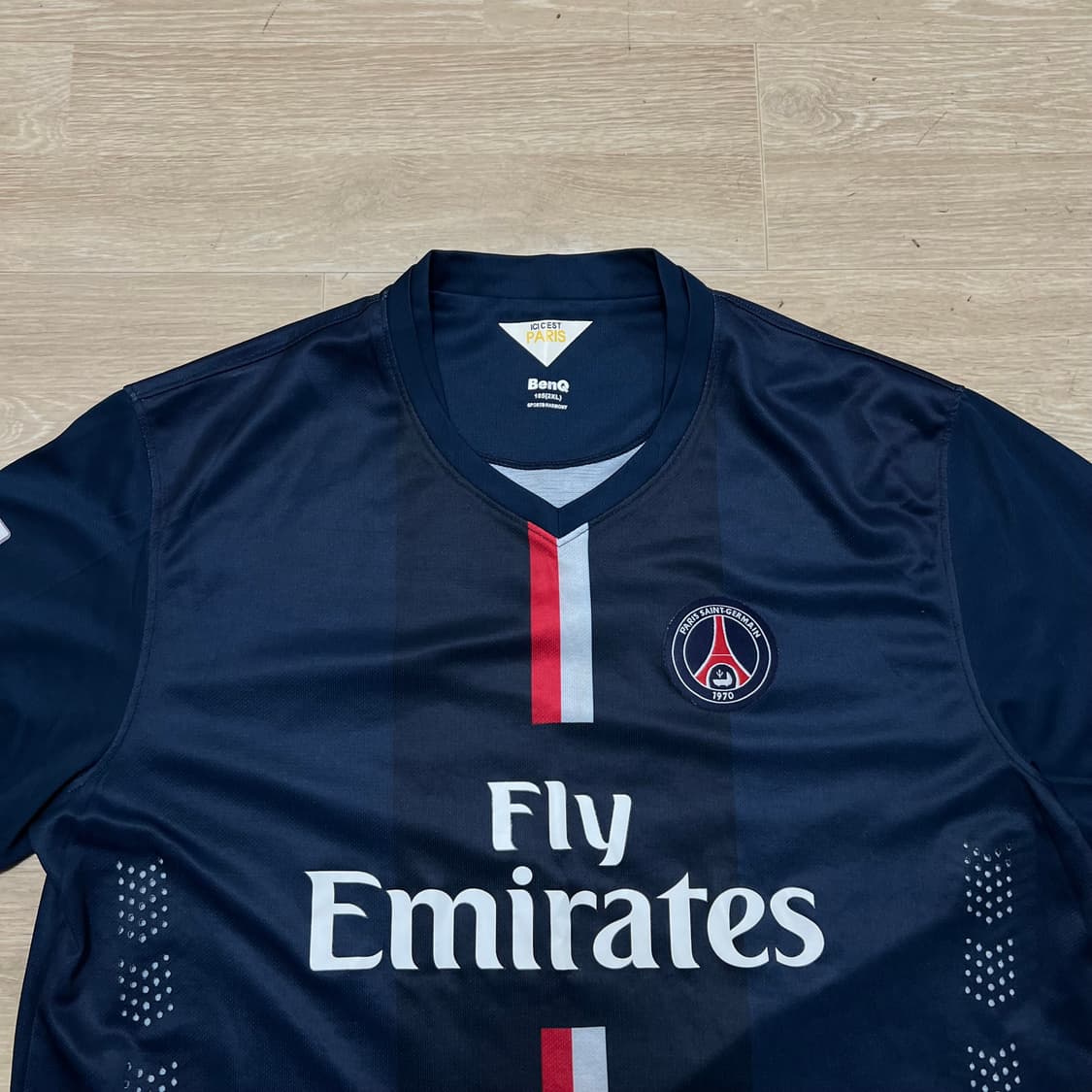 파리 생제르망 PSG 기능성 반팔 축구복 유니폼 [네이비] 2XL/105 상품이미지2