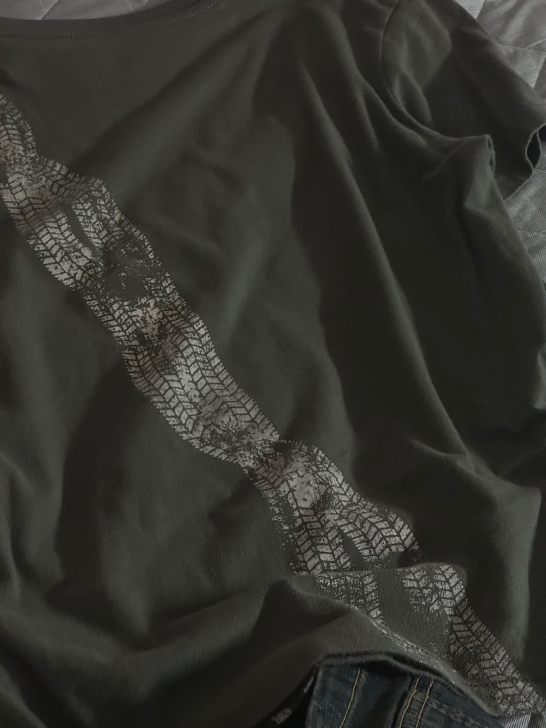 Gap kids모토사이클 반팔 티셔츠 탑, 데님 스커트 코디 세트 상품이미지2