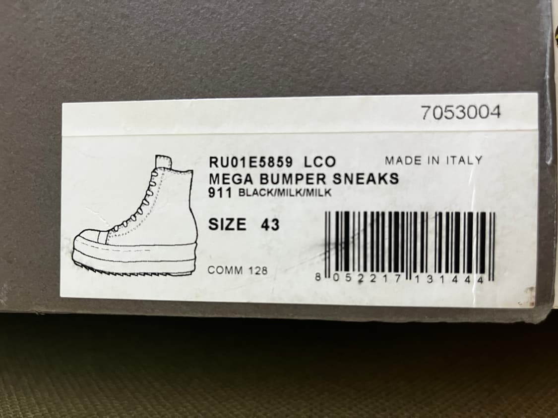 릭오웬스 메가범퍼 라몬즈 43
 상품이미지9