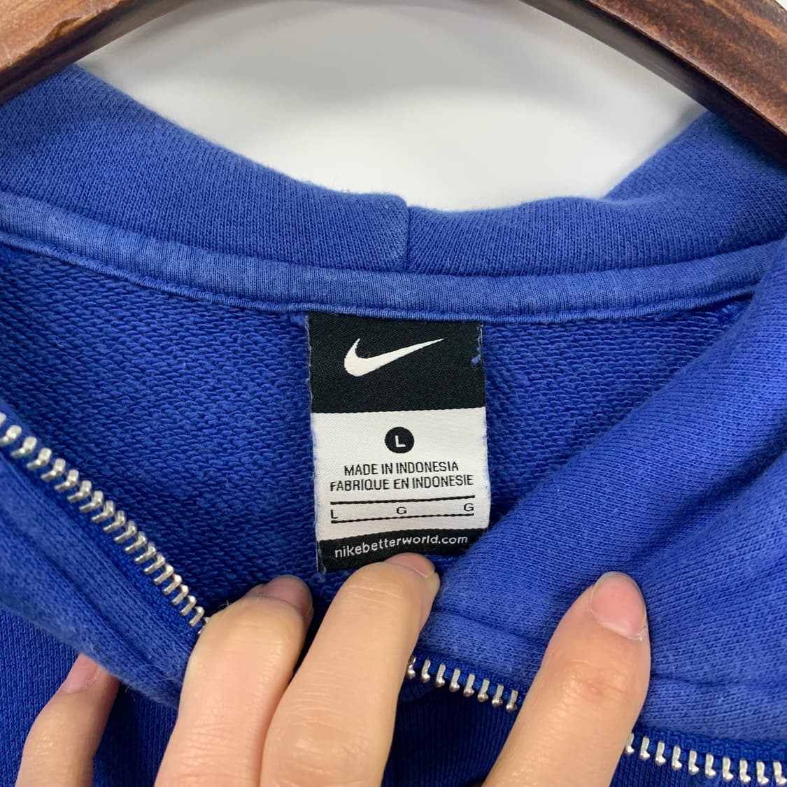 나이키 코리아 국대 블루 후드집업 상품이미지7