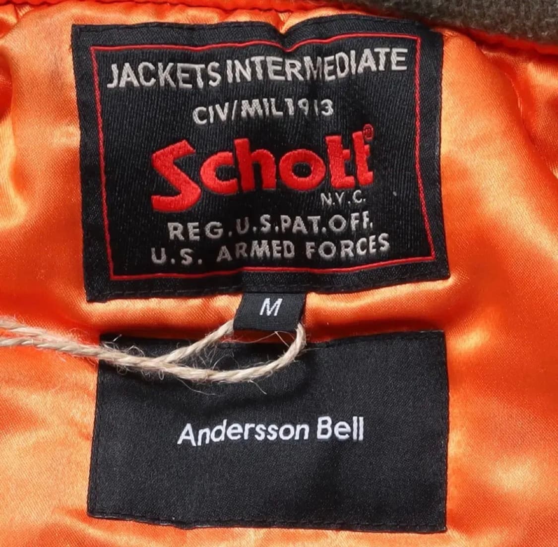 쇼트 엔더슨벨 ma-1 카키 m 상품이미지4